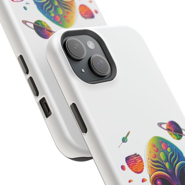 Colorful Alien Phone Case for Protection and Style, Galaxy-Themed Case, Retro Vibe Case, Unique Gift for Sci-Fi Lovers, Planet Design Case - Image 80