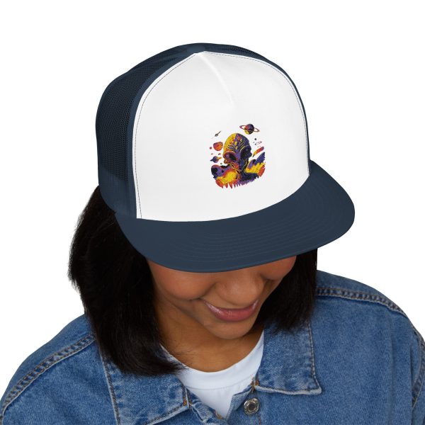 Vibrant Embroidered Trucker Cap, Colorful Hat for Festivals, Outdoor Events, Casual Wear, Unique Gift, Summer Accessory - Image 15