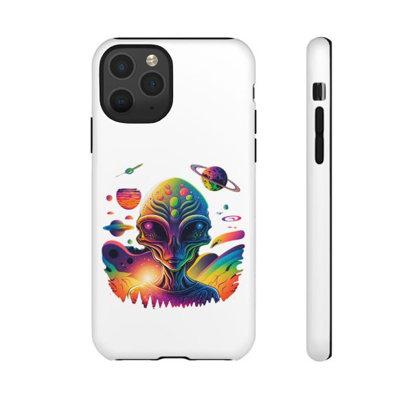 Colorful Alien Phone Case, Galaxy Design, Sci-Fi Accessories, Gifts for Space Lovers, Unique Mobile Cover, Tough Cases - Image 16
