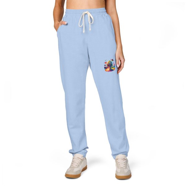 Unisex Garment-Dyed Fleece Sweatpants - Image 19