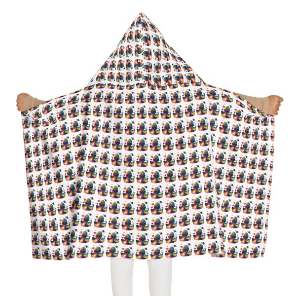 Youth Hooded Towel - Image 4