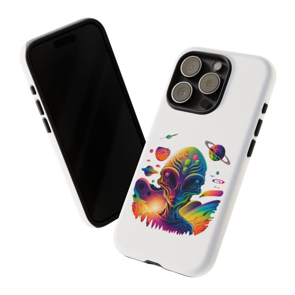 Alien Galaxy Phone Case, Space Themed Tough Case for Teens, Colorful Phone Cover, Gift for Sci-Fi Lovers, Trendy Mobile Accessory - Image 115