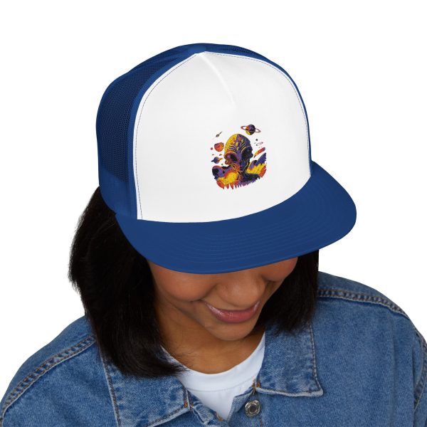 Vibrant Embroidered Trucker Cap, Colorful Hat for Festivals, Outdoor Events, Casual Wear, Unique Gift, Summer Accessory - Image 23