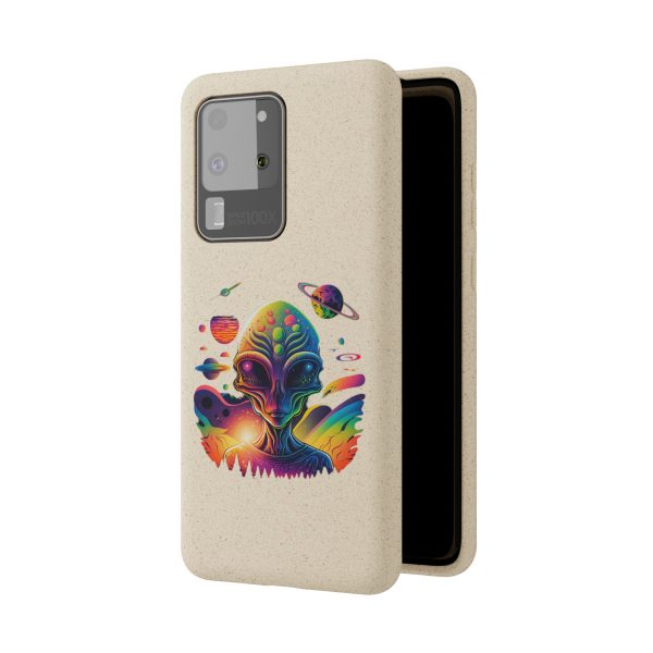 Vibrant Alien Biodegradable Phone Case | Eco-Friendly, Galaxy Inspired, Unique Gift, Trendy Phone Cover, For Space Lovers - Image 50