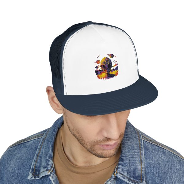 Vibrant Embroidered Trucker Cap, Colorful Hat for Festivals, Outdoor Events, Casual Wear, Unique Gift, Summer Accessory - Image 13