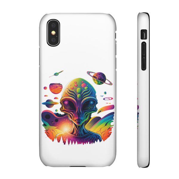 Vibrant Alien Snap Case for Galaxy Lovers | Cosmic Phone Cover, Space Art, Unique Gift for Sci-Fi Fans, Phone Accessory - Image 11