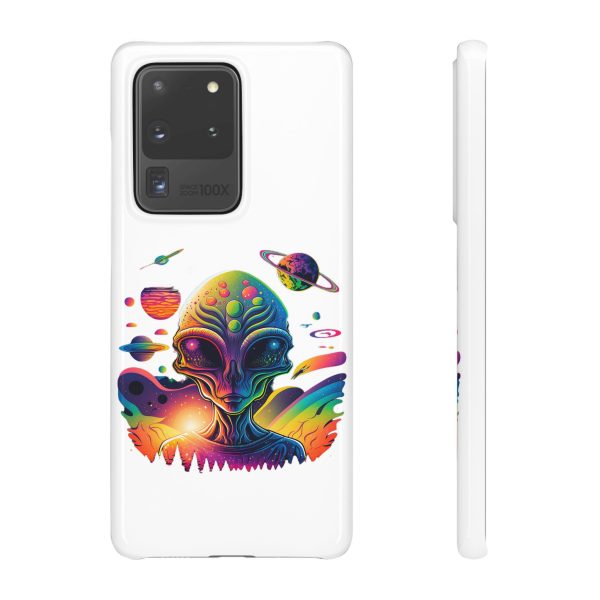Vibrant Alien Snap Case for Galaxy Lovers | Cosmic Phone Cover, Space Art, Unique Gift for Sci-Fi Fans, Phone Accessory - Image 53