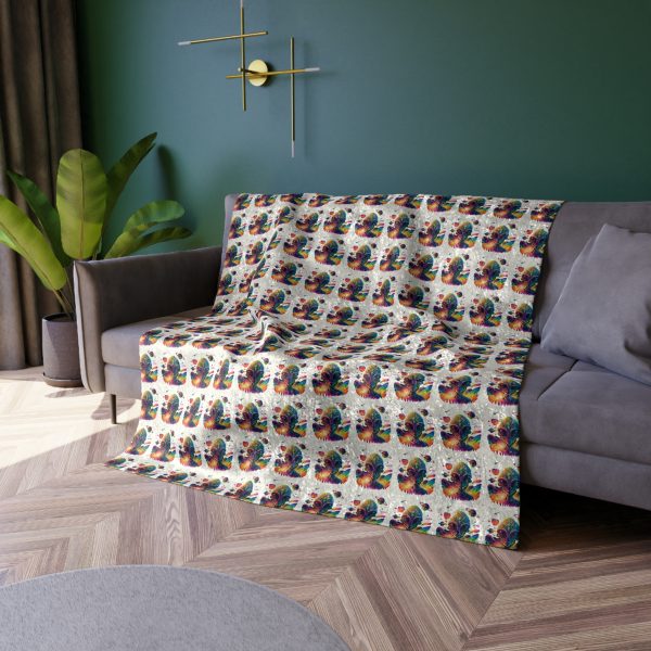 Crushed Velvet Blanket - Image 4