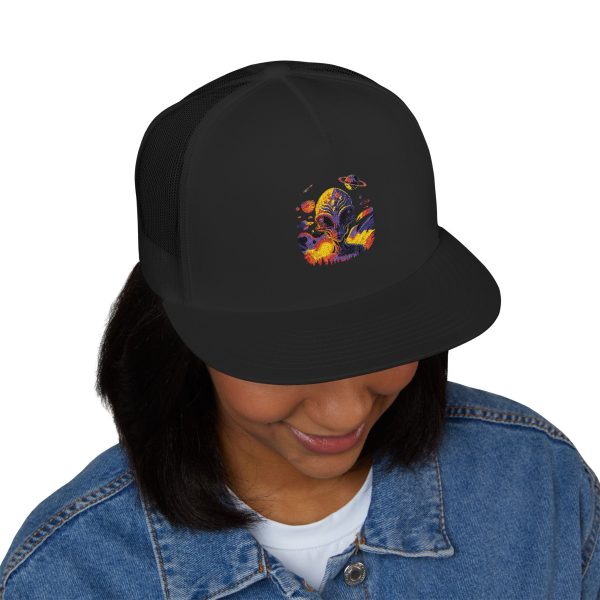 Vibrant Embroidered Trucker Cap, Colorful Hat for Festivals, Outdoor Events, Casual Wear, Unique Gift, Summer Accessory - Image 39