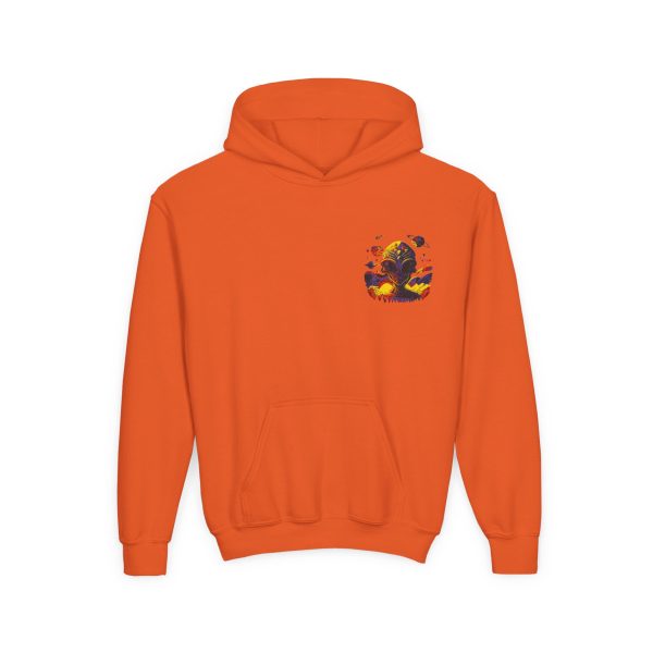 Youth Heavy Blend Hooded Sweatshirt with Colorful Graphic - Image 13