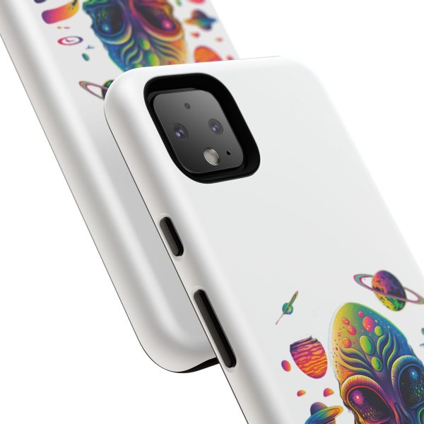 Alien Galaxy Phone Case, Space Themed Tough Case for Teens, Colorful Phone Cover, Gift for Sci-Fi Lovers, Trendy Mobile Accessory - Image 235