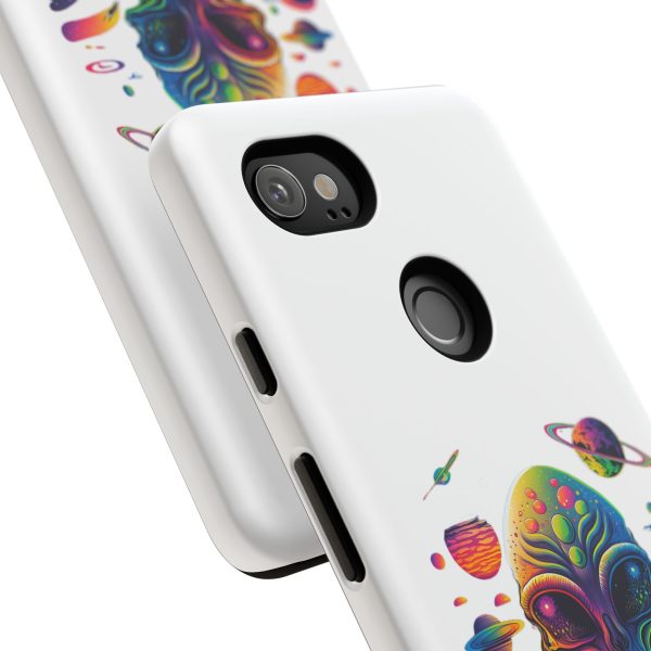 Alien Galaxy Phone Case, Space Themed Tough Case for Teens, Colorful Phone Cover, Gift for Sci-Fi Lovers, Trendy Mobile Accessory - Image 199