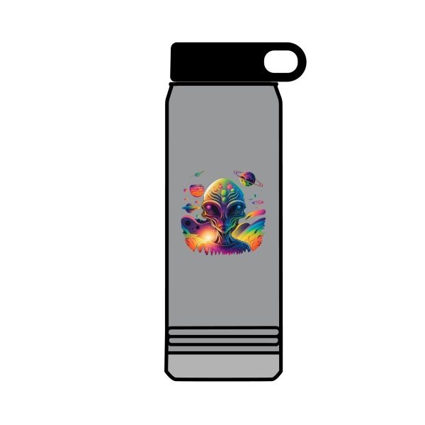 Vibrant 32oz Water Bottle with Fantasy Tree Design, Eco-Friendly Bottle, Sports Hydration, Travel Accessory, Gift for Nature Lovers - Image 24