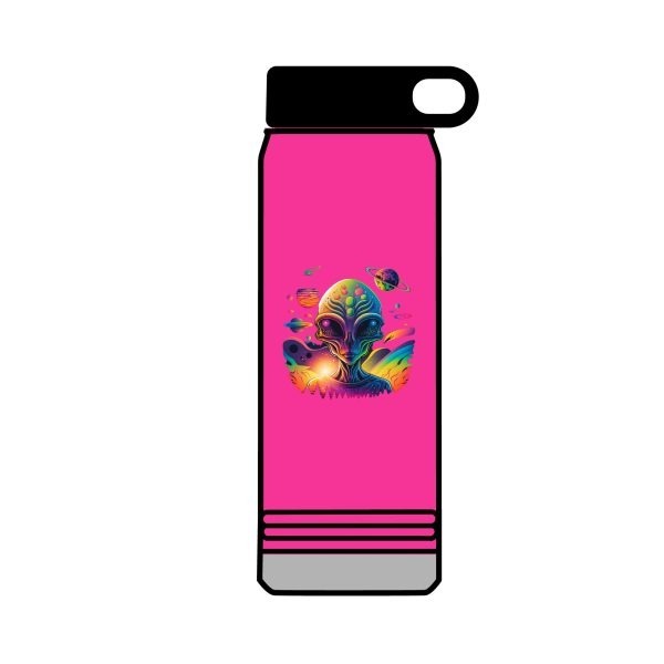 Vibrant 32oz Water Bottle with Fantasy Tree Design, Eco-Friendly Bottle, Sports Hydration, Travel Accessory, Gift for Nature Lovers - Image 34