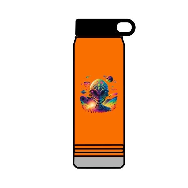 Vibrant 32oz Water Bottle with Fantasy Tree Design, Eco-Friendly Bottle, Sports Hydration, Travel Accessory, Gift for Nature Lovers - Image 12
