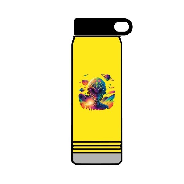 Vibrant 32oz Water Bottle with Fantasy Tree Design, Eco-Friendly Bottle, Sports Hydration, Travel Accessory, Gift for Nature Lovers - Image 14