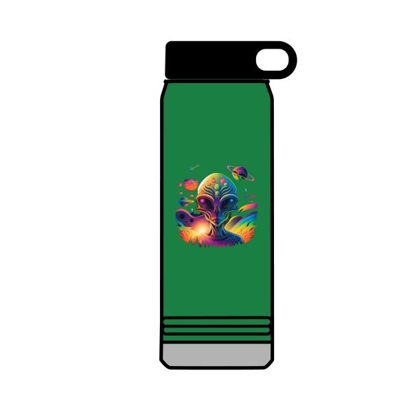 Vibrant 32oz Water Bottle with Fantasy Tree Design, Eco-Friendly Bottle, Sports Hydration, Travel Accessory, Gift for Nature Lovers - Image 18