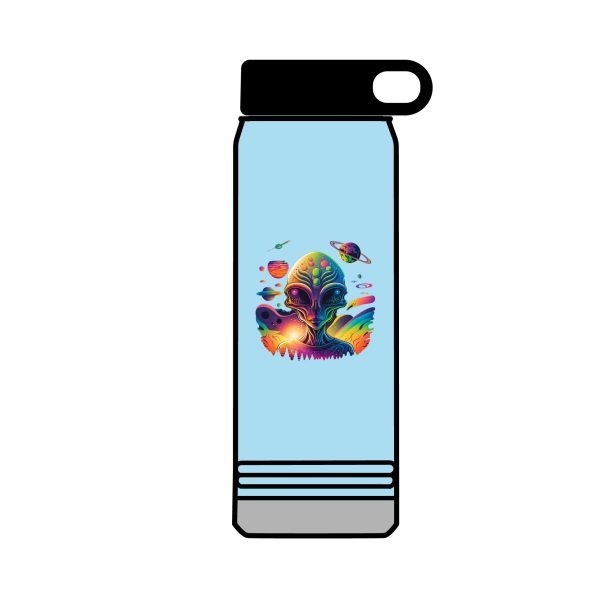 Vibrant 32oz Water Bottle with Fantasy Tree Design, Eco-Friendly Bottle, Sports Hydration, Travel Accessory, Gift for Nature Lovers - Image 20