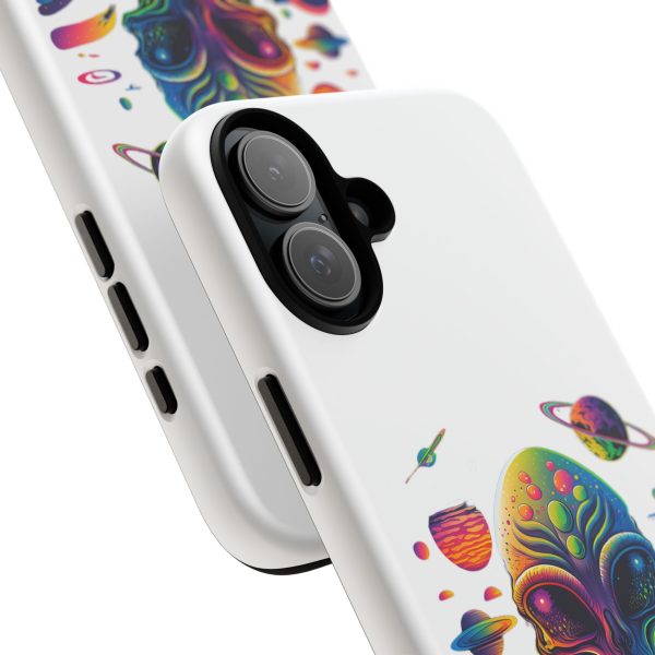Colorful Alien Phone Case, Galaxy Design, Sci-Fi Accessories, Gifts for Space Lovers, Unique Mobile Cover, Tough Cases - Image 152