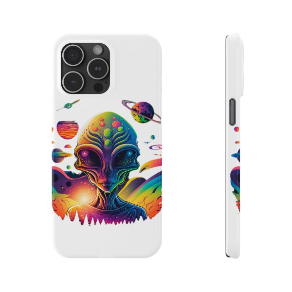 Vibrant Alien Phone Case, Cosmic Phone Cover, Space Decor, Gift for Sci-Fi Lovers, Unique Smartphone Accessory - Image 67