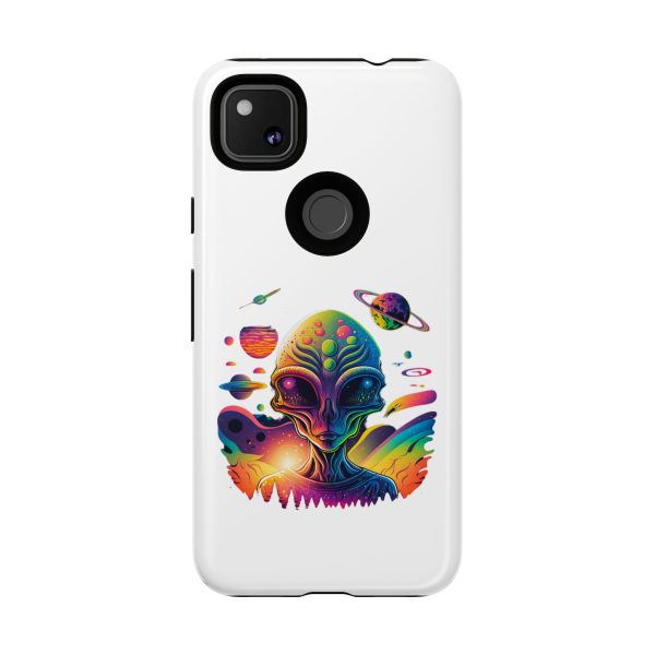 Alien Galaxy Phone Case, Space Themed Tough Case for Teens, Colorful Phone Cover, Gift for Sci-Fi Lovers, Trendy Mobile Accessory - Image 237
