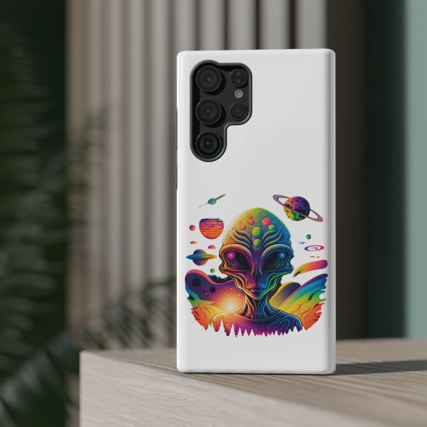 Colorful Alien Phone Case for Protection and Style, Galaxy-Themed Case, Retro Vibe Case, Unique Gift for Sci-Fi Lovers, Planet Design Case - Image 57