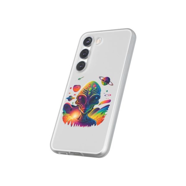 Colorful Alien Galaxy Phone Case, Cosmic Phone Cover, Unique Gift for Space Lovers, Festival Accessory, Astronaut Art Case - Image 244