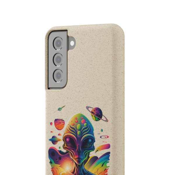 Vibrant Alien Biodegradable Phone Case | Eco-Friendly, Galaxy Inspired, Unique Gift, Trendy Phone Cover, For Space Lovers - Image 115