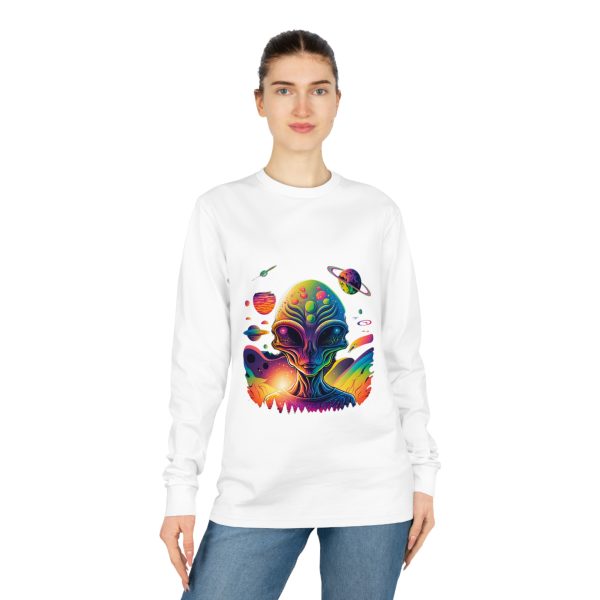 Unisex Shifts Dry Organic Long Sleeve Tee - Image 3