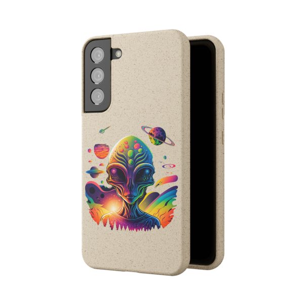 Vibrant Alien Biodegradable Phone Case | Eco-Friendly, Galaxy Inspired, Unique Gift, Trendy Phone Cover, For Space Lovers - Image 154
