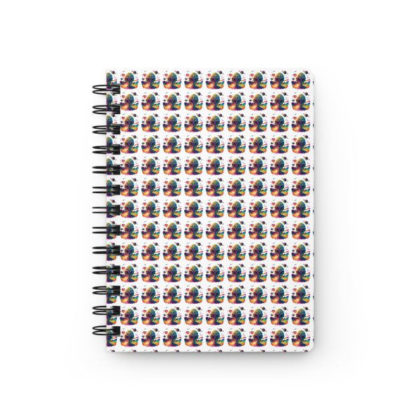 Colorful Spiral Bound Journal for Daily Thoughts, Creative Writing, Gift for Students, Note Taking, Inspirational Quotes