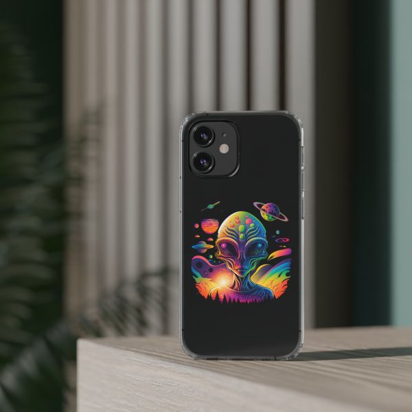 Alien Galaxy Clear Phone Case, Cosmic Phone Cover, Space Lover Gift, Unique Design for iPhone, Galaxy Phone Case - Image 18