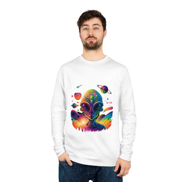 Unisex Shifts Dry Organic Long Sleeve Tee - Image 4