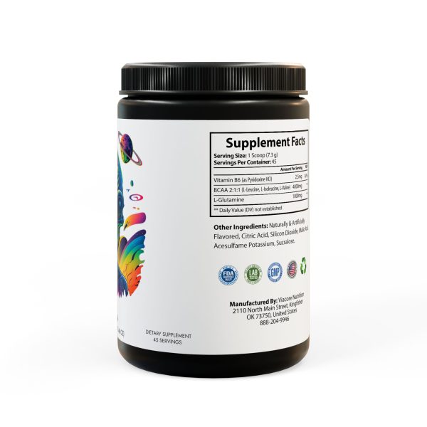 BCAA Supplement, Watermelon (325g, 11.46oz, 45 servings) - Image 3