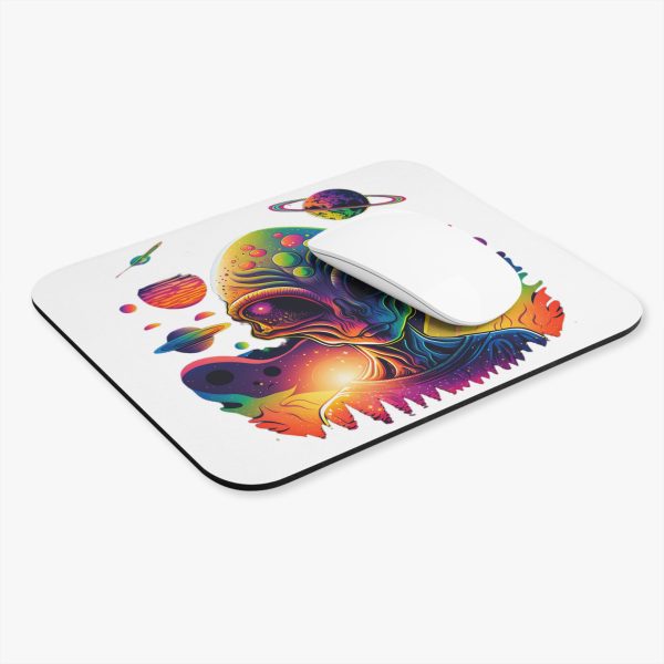 Cosmic Alien Mouse Pad - Colorful Space Design, Gaming Gift, Office Decor, Alien Enthusiast, Unique Desk Accessory - Image 3
