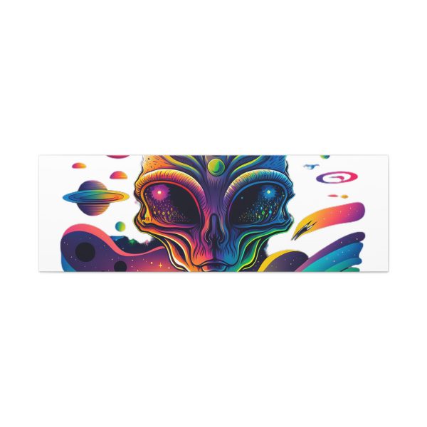 Alien Art Canvas Print, Colorful Wall Decor, Retro Sci-Fi Artwork, Unique Home Accent, Space Lover Gift - Image 109