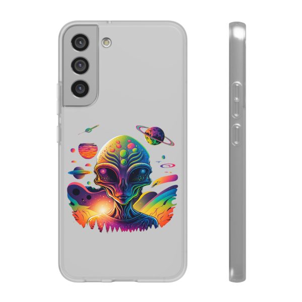 Colorful Alien Galaxy Phone Case, Cosmic Phone Cover, Unique Gift for Space Lovers, Festival Accessory, Astronaut Art Case - Image 191