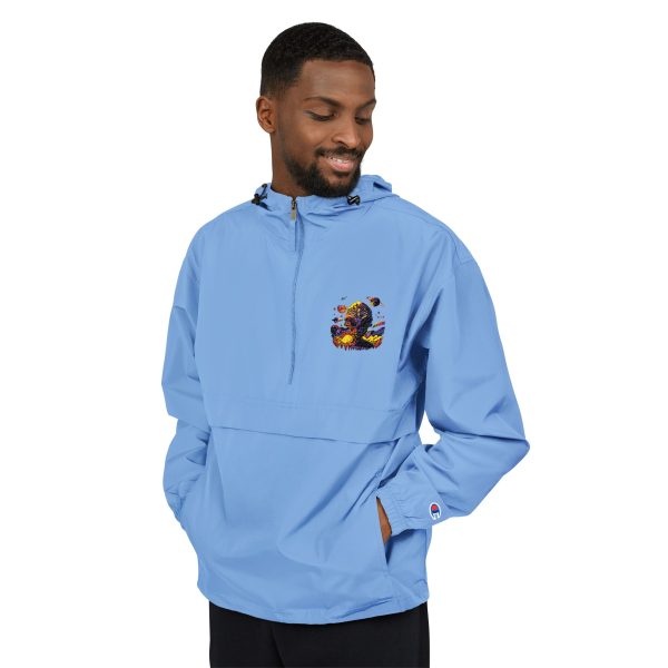 Vibrant Packable Anorak Jacket, Lightweight Rain Jacket, Stylish Outdoor Apparel, Perfect for Travel & Festivals, Unisex Windbreaker - Image 11