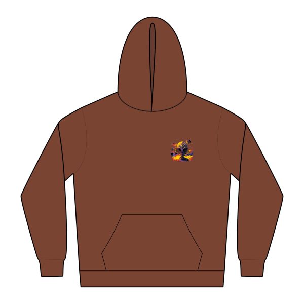Vibrant Relaxed Hoodie for Cozy Days, Perfect for Casual Wear, Gifts, Art Lovers, Festivals, Relaxation - Image 2