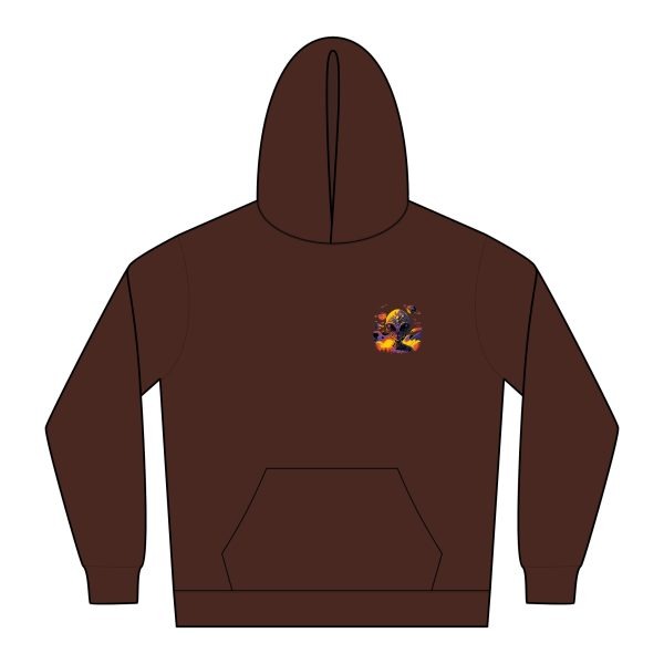 Vibrant Relaxed Hoodie for Cozy Days, Perfect for Casual Wear, Gifts, Art Lovers, Festivals, Relaxation - Image 3