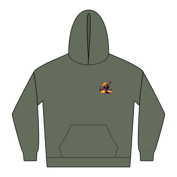 Vibrant Relaxed Hoodie for Cozy Days, Perfect for Casual Wear, Gifts, Art Lovers, Festivals, Relaxation - Image 8
