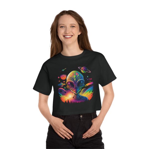 Champion Women's Heritage Cropped T-Shirt - Image 6