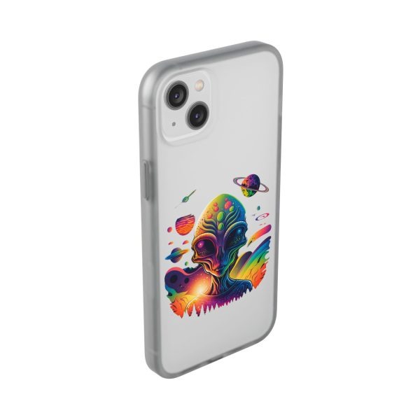 Colorful Alien Galaxy Phone Case, Cosmic Phone Cover, Unique Gift for Space Lovers, Festival Accessory, Astronaut Art Case - Image 207