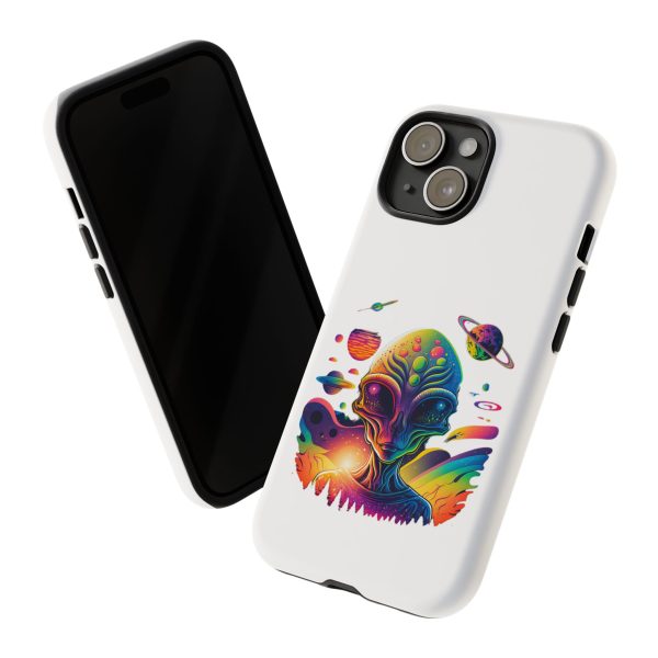Alien Galaxy Phone Case, Space Themed Tough Case for Teens, Colorful Phone Cover, Gift for Sci-Fi Lovers, Trendy Mobile Accessory - Image 103