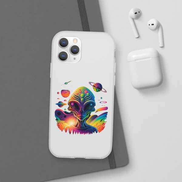 Colorful Alien Galaxy Phone Case, Cosmic Phone Cover, Unique Gift for Space Lovers, Festival Accessory, Astronaut Art Case - Image 39