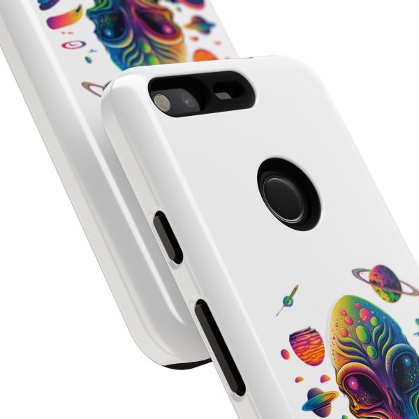 Alien Galaxy Phone Case, Space Themed Tough Case for Teens, Colorful Phone Cover, Gift for Sci-Fi Lovers, Trendy Mobile Accessory - Image 250