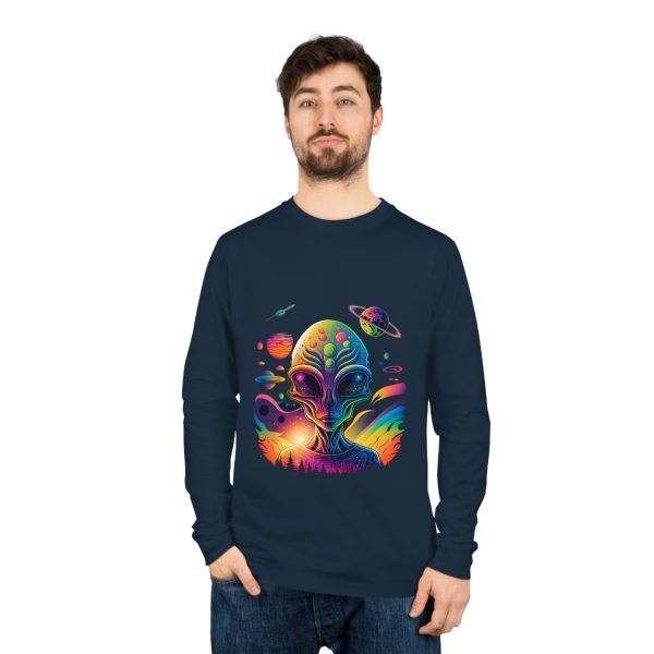 Unisex Shifts Dry Organic Long Sleeve Tee - Image 12