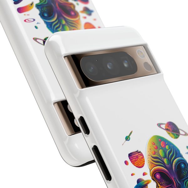 Alien Galaxy Phone Case, Space Themed Tough Case for Teens, Colorful Phone Cover, Gift for Sci-Fi Lovers, Trendy Mobile Accessory - Image 124