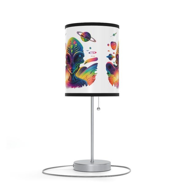 Cosmic Alien Table Lamp - Vibrant Home Decor for Space Lovers, Nightstand Lighting, Unique Gift for Kids and Adults, Boho Vibe - Image 11