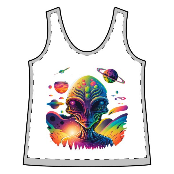 Women's Sporty Racerback Tank - Image 3